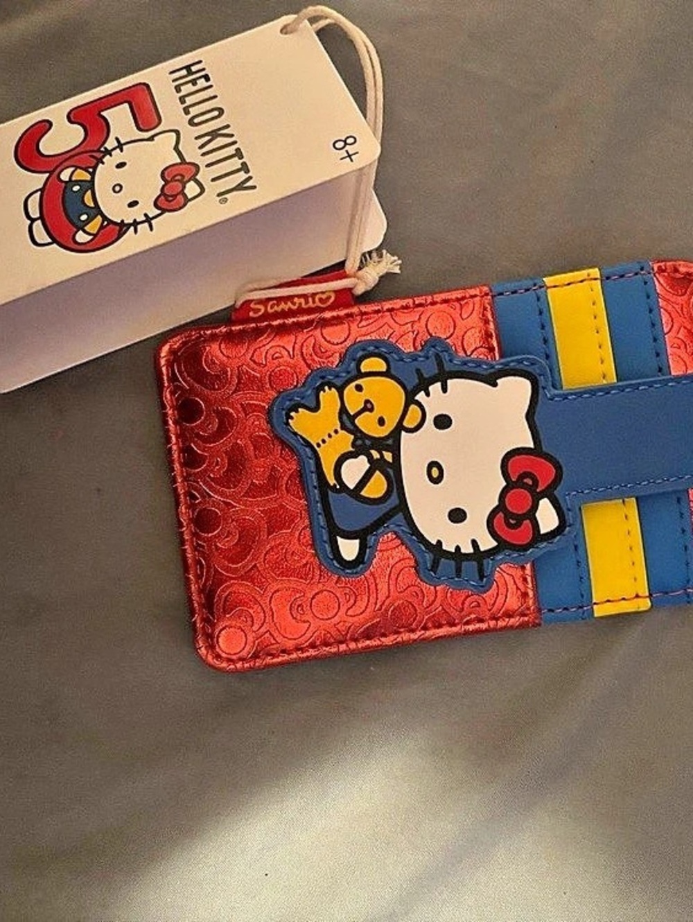Sanrio Hello Kitty Red & Blue Wallet NWT